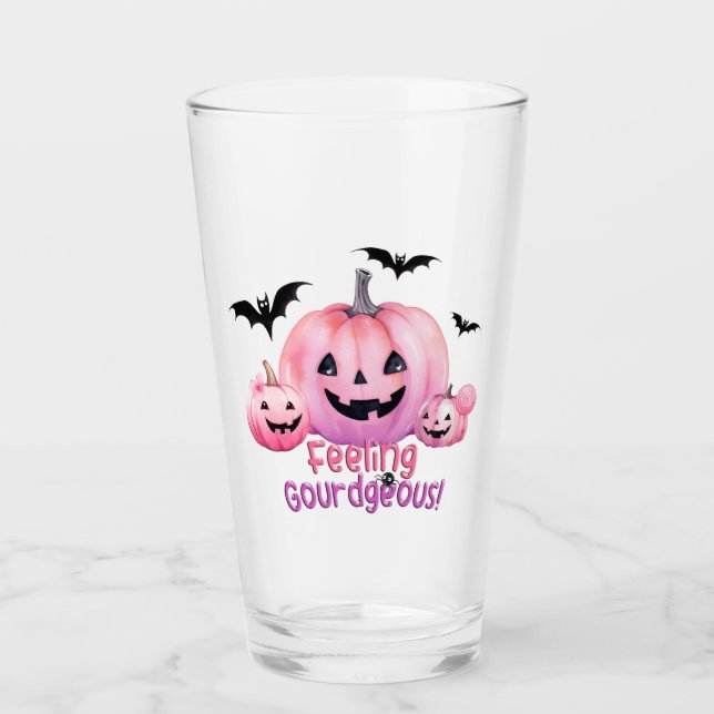 Copo De Pint Halloween Rosa (Frente)