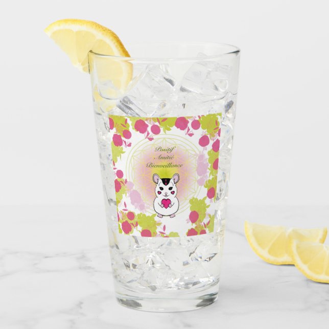 Copo De Pint hamster fleur de vie (Gelo frontal)