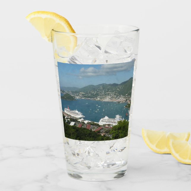 Copo De Pint Harbor em Ruas. Thomas Ilhas Virgens dos EUA (Gelo frontal)