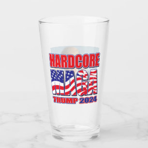 Copo De Pint Hardcore MAGA Trump 2024