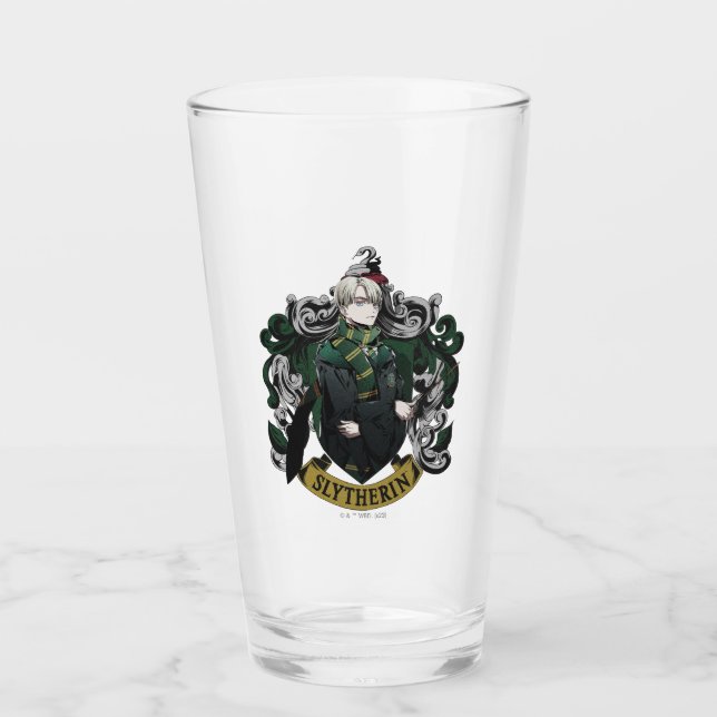 Copo De Pint HARRY POTTER™ | Anime Brasão da Casa do Draco Malf (Frente)