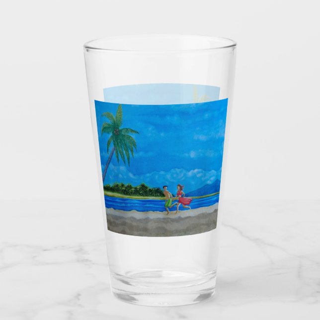 Copo De Pint Hawaiian Beach Run (Frente)