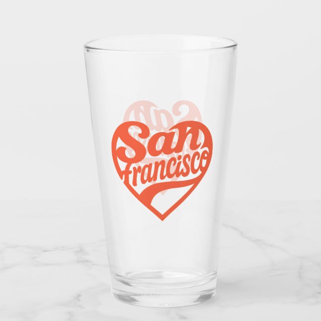 Copo De Pint Heart San Francisco (Frente)
