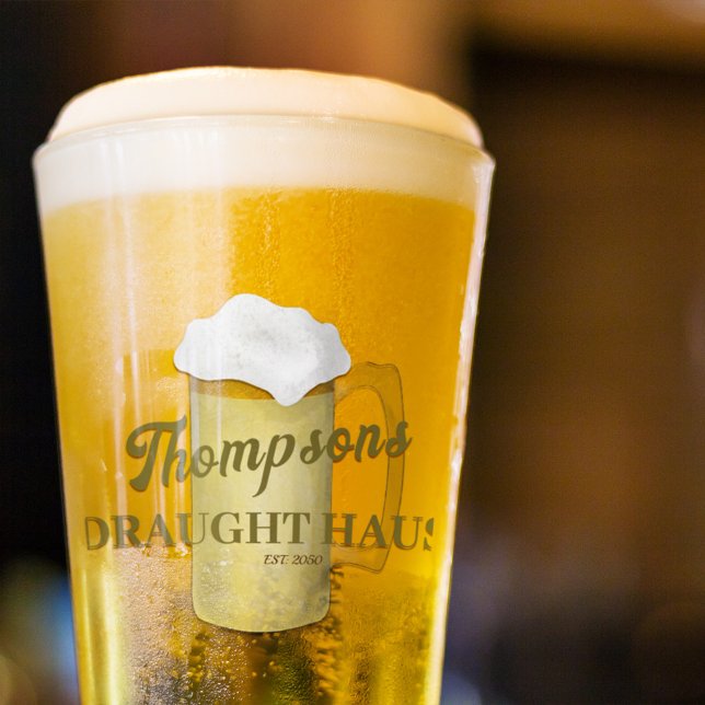 Copo De Pint Herança Clássica Personalizada (Custom beer glass. )