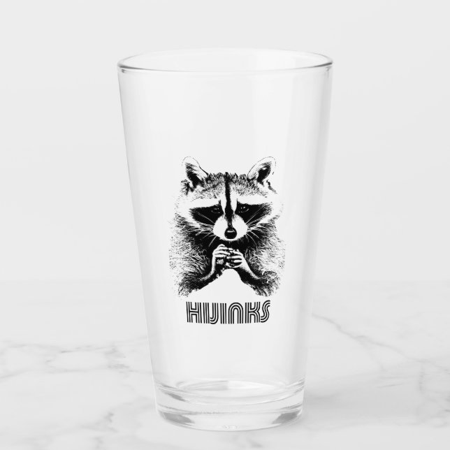 Copo De Pint Hijinks em Raccoon (Frente)