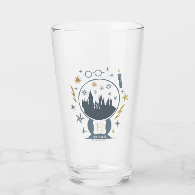 Copo De Pint HOGWARTS™ Snow Globe Graphic (Frente)