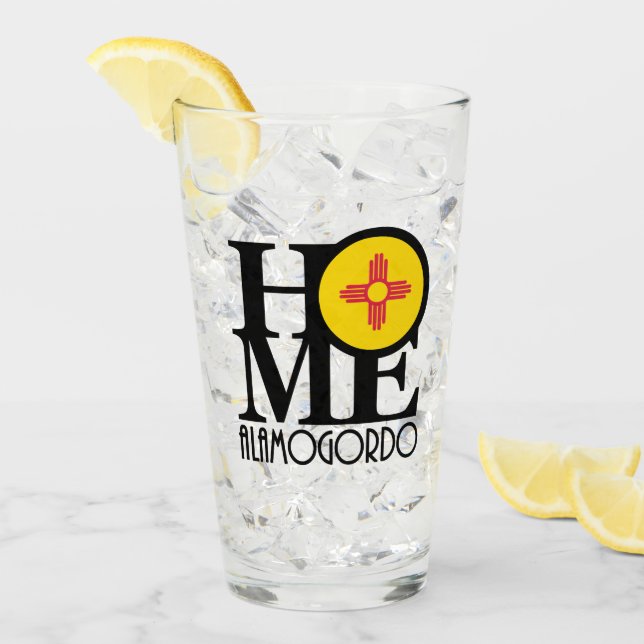 Copo De Pint HOME Alamogordo Novo México (Gelo frontal)