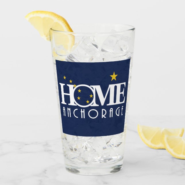 Copo De Pint HOME Anchorage Alaska (Gelo frontal)