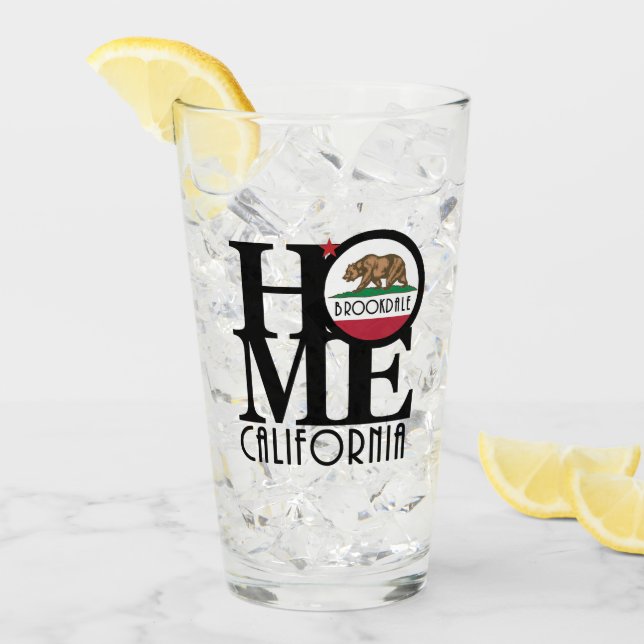 Copo De Pint HOME Brookdale California (Gelo frontal)