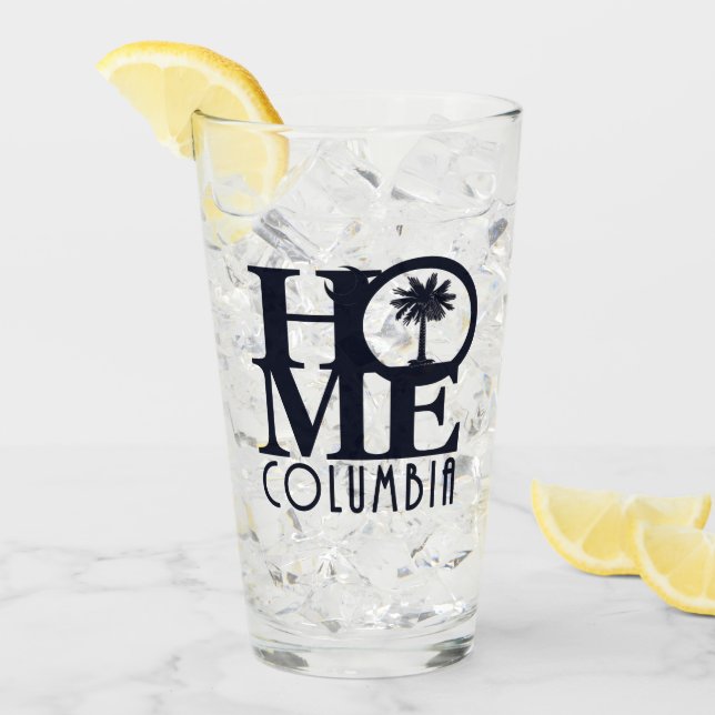 Copo De Pint HOME Columbia Carolina do Sul (Gelo frontal)