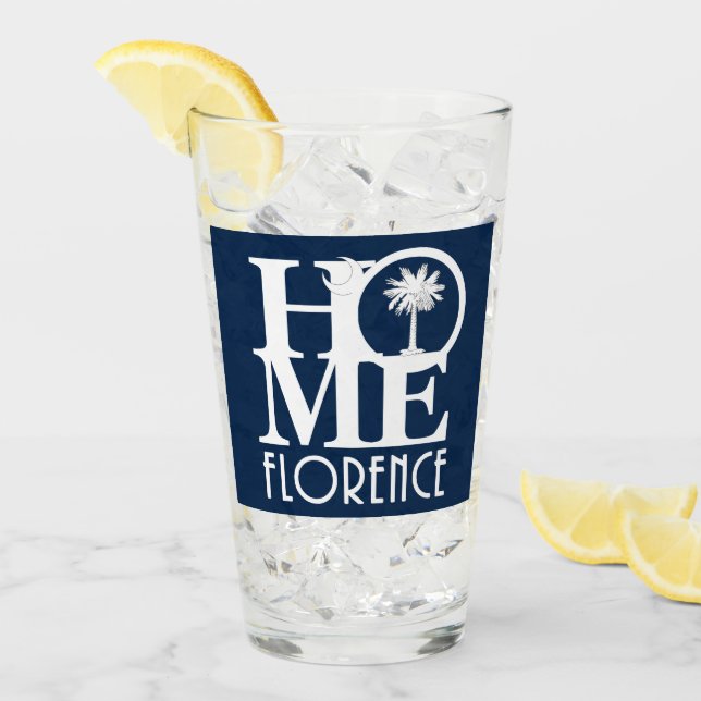 Copo De Pint HOME Florence Carolina do Sul (Gelo frontal)