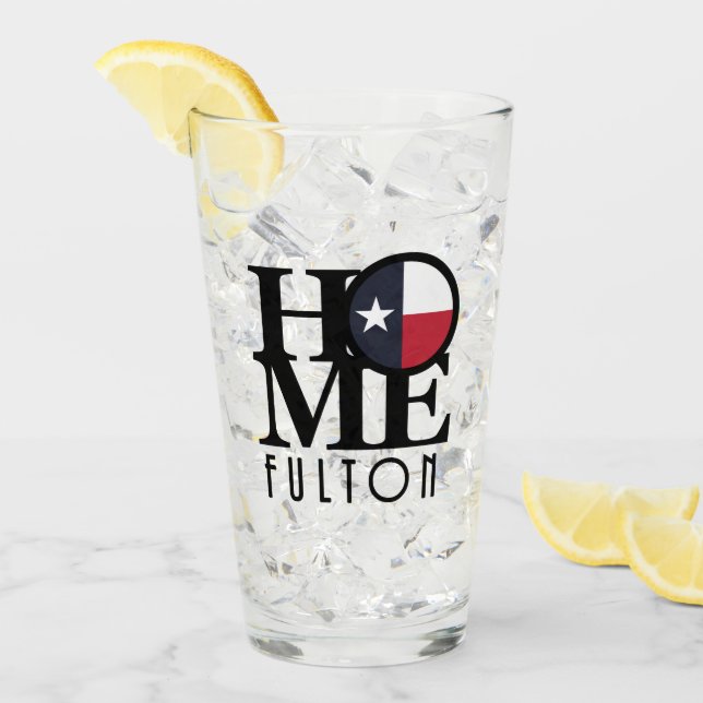 Copo De Pint HOME Fulton Texas (Gelo frontal)
