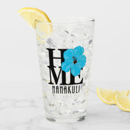 Copo De Pint HOME Nanakuli Hawaii Blue Hibiscus