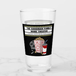 Copo De Pint Home Theater Personalizado da Família Personalizad