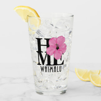 Copo De Pint HOME Waimalu Hawaii Pink Hibiscus