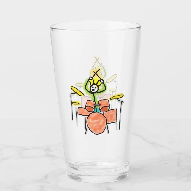 Copo De Pint Homem do Tambor (Frente)