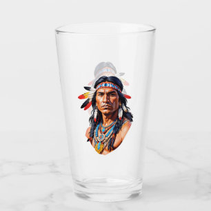 Copo De Pint Homem Indígena Americano