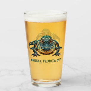 Copo De Pint Homem Original da Flórida com Alligator
