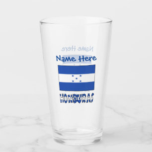 Copo De Pint Honduras Bandeira Hondurenha Azul Personalização