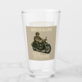 Copo De Pint Honrando Veteranos do Vietnã Australiano - Motocic