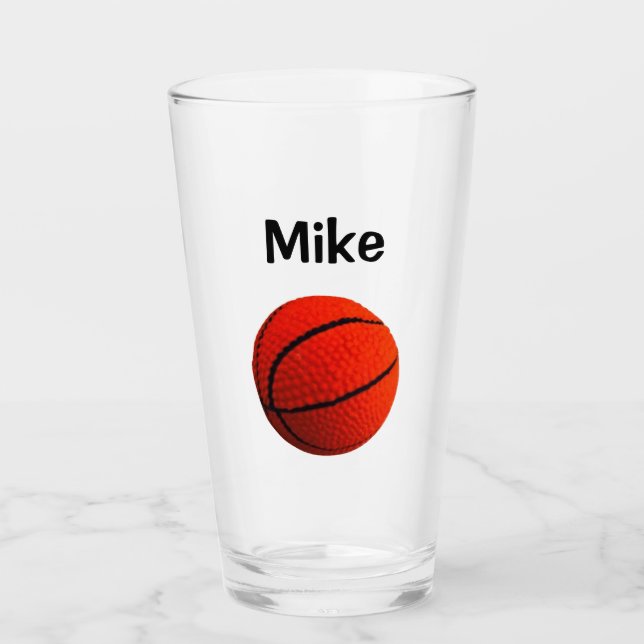 Copo De Pint Hoops de basquetebol 4Mike (Frente)