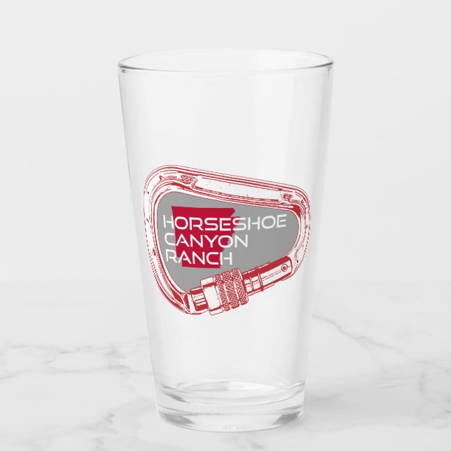 Copo De Pint Horsferes Canyon Ranch Arkansas Subindo Carabiner (Frente)