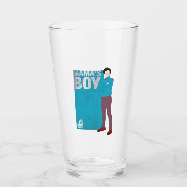 Copo De Pint Howard | Menino da mamãe (Frente)