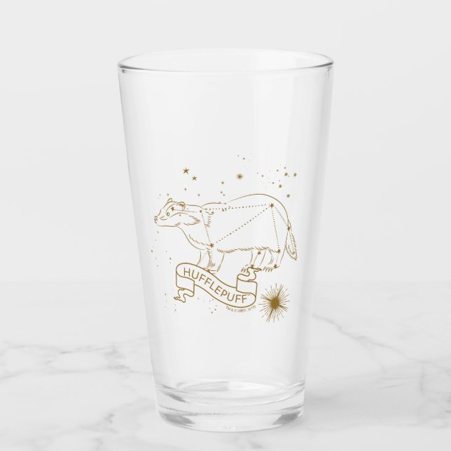 Copo De Pint HUFFLEPUFF™ Constellation Graphic (Frente)