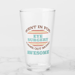 Copo De Pint Humor de recuperação de cirurgia ocular