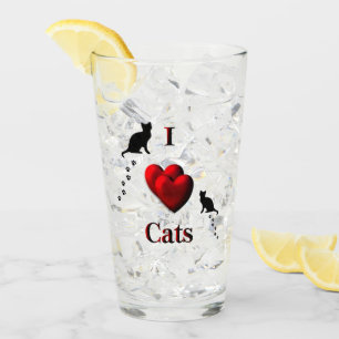 Copo De Pint I Heart Cats