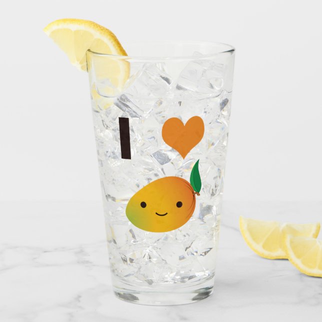 Copo De Pint I Heart Mango (Gelo frontal)