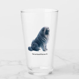 Copo De Pint Ice Tibetan Mastiff Glass