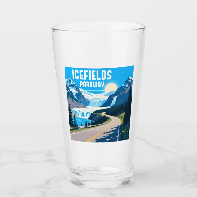 Copo De Pint Icefields Parkway Alberta Canada Landscape (Frente)
