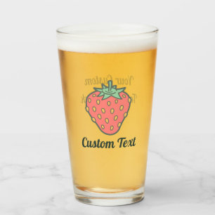 Copo De Pint Ícone de Morango
