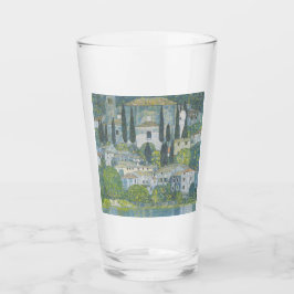 Copo De Pint Igreja em Cassone (Paisagem Italiana) Vintage Art