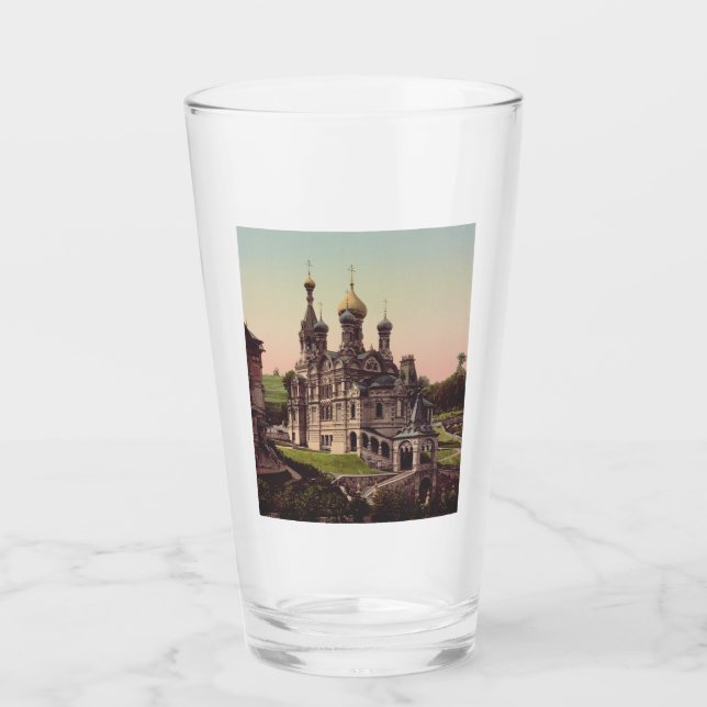 Copo De Pint Igreja Ortodoxa Russa em Moscou (Frente)