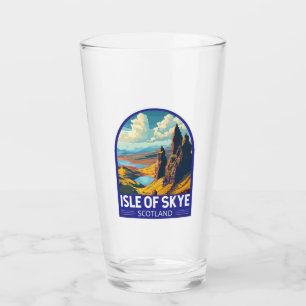 Copo De Pint Ilha de Skye Scotland Viagem Art Vintage