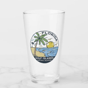 Copo De Pint Ilhas do Golfo Nacional Seashore Flórida Vintage