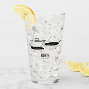 Copo De Pint Ilustração de desenho animado de conjuntos de cook