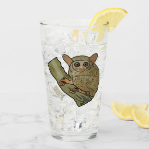 Copo De Pint Ilustração de desenho animado de Tarsier
