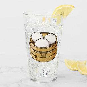 Copo De Pint Ilustração de desenho animado Dim sum