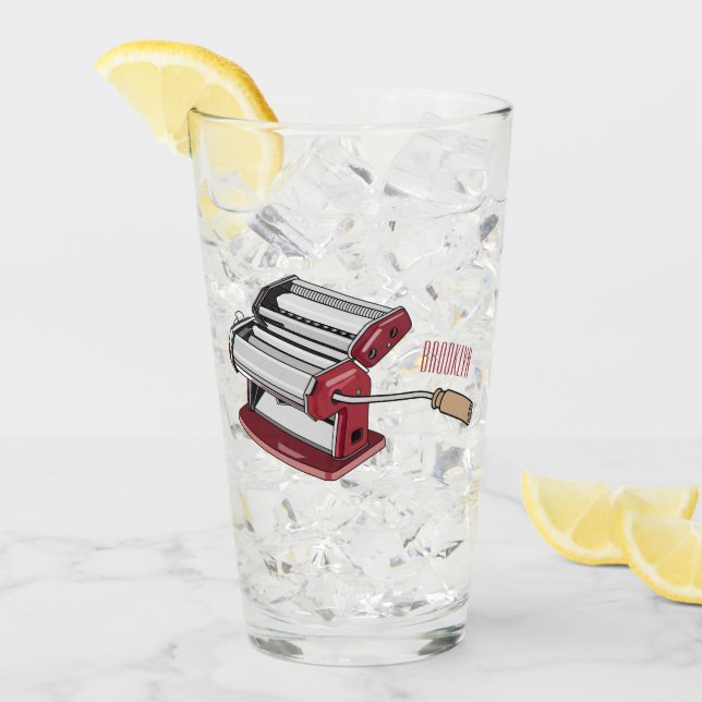 Copo De Pint Ilustração de desenho do fabricante de massas (Gelo frontal)