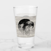 Ilustração Vintage Peregrine Falcon