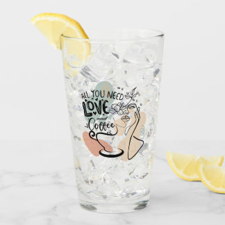 Copo De Pint Ilustrações estéticas, café feminino