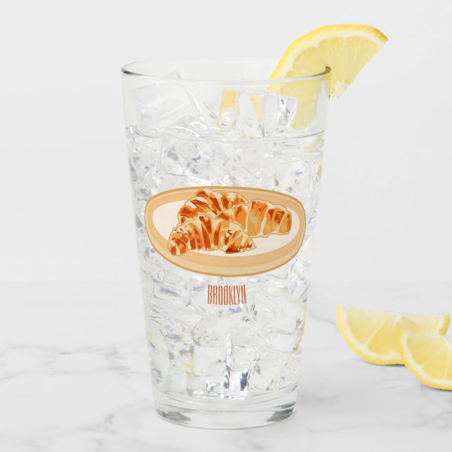 Copo De Pint Imagem croissant (Gelo traseiro)