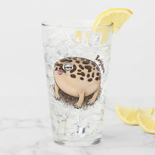 Copo De Pint Imagem de desenho animado do sapo de chuva deserto