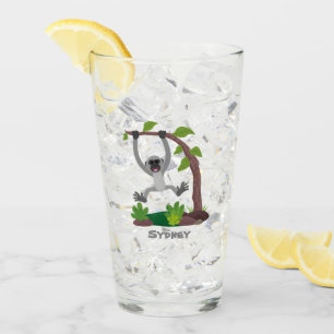 Copo De Pint Imagem do desenho animado em forma de fita, feliz 