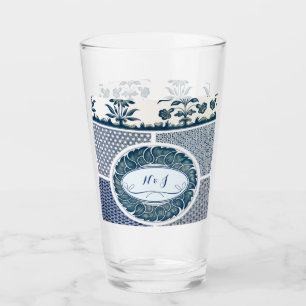 Copo De Pint Impressão Clássico de Ornamento Floral