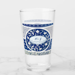 Copo De Pint Impressão Clássico de Ornamento Floral