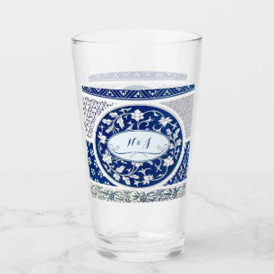 Copo De Pint Impressão Clássico de Ornamento Floral